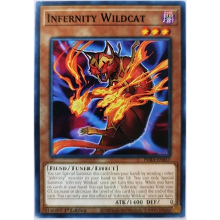 [Thẻ Yugioh] Infernity Wildcat |EN| Common