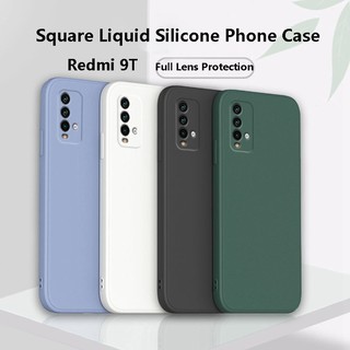 Ốp điện thoại silicon mềm chống sốc cạnh vuông cho Xiaomi Redmi 9t Redmi9T 9 T