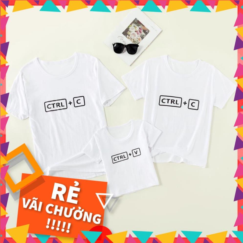 Áo gia đình - Đồng phục gia đình đẹp  💝(Có hình thật + Logo thương hiệu)  💝Nút Ctrl + C / Ctrl + V
