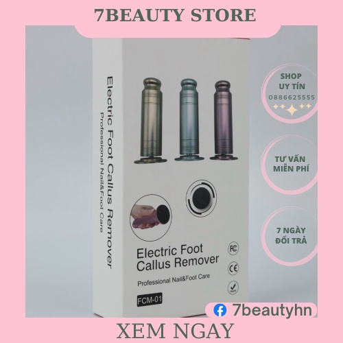 Máy Chà Gót Chân-Chuyên Dụng Dùng Làm Nail Spa Thẫm Mỹ Viện-Màu Ngẫu Nhiên