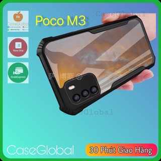 Poco M3 Ốp lưng chống sốc kiểu dáng thể thao bảo vệ camera cho pocom3