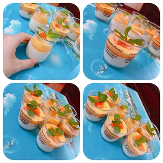 Set 5 chiếc cốc nhựa cứng 7.7×5.5x7cm