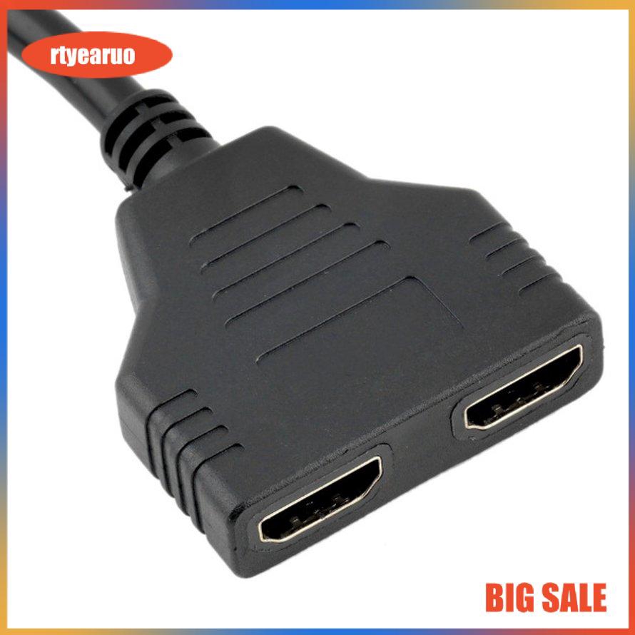 Dây chia tín hiệu HDMI tiện dụng，Bộ chia cổng kết nối tín hiệu HDMI 2 trong 1