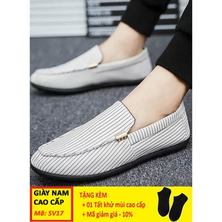 Giày Lười Vải Nam 💝FREESHIP💝 Giày Phong Cách Thời Trang Cao Cấp