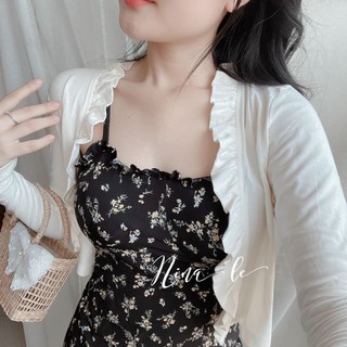 SET ĐẦM HOA KHOÁC LEN 10347