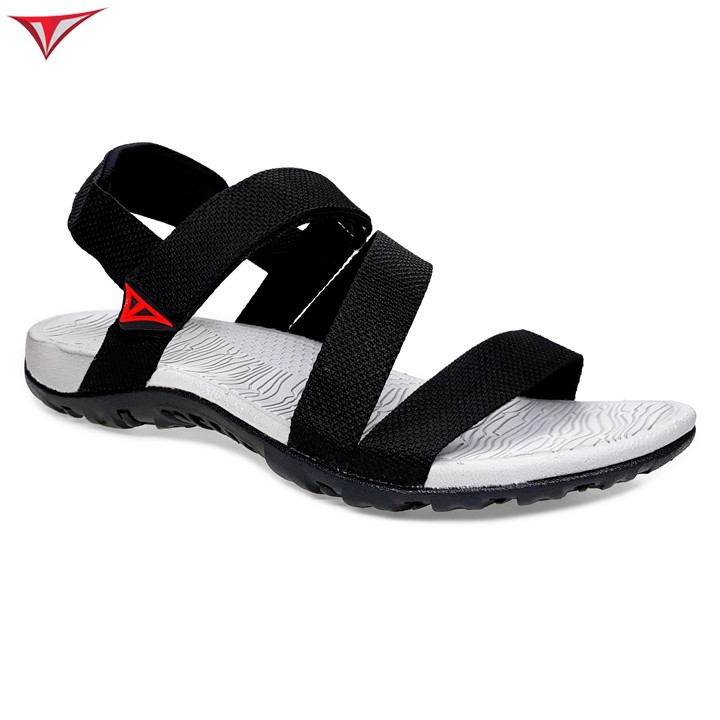 [Fullbox] Giày Sandal Nam Việt Thủy Quai Chéo Đen - VT06