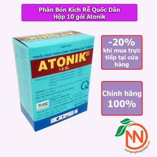 Hộp 10 gói Atonik ADC - Kích mầm, Kích rễ - Kích Thích Sinh Trưởng Hoa Mai, Bonsai