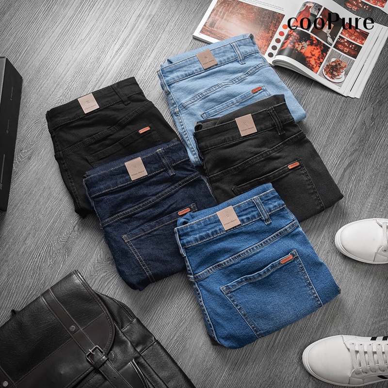 Quần Jean cooPure, quần jean nam extra sợi thun 5% co giãn NO.1205 | BigBuy360 - bigbuy360.vn