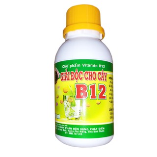 Vitamin B12 giải độc cây trồng cho lan, cây cảnh 100ml