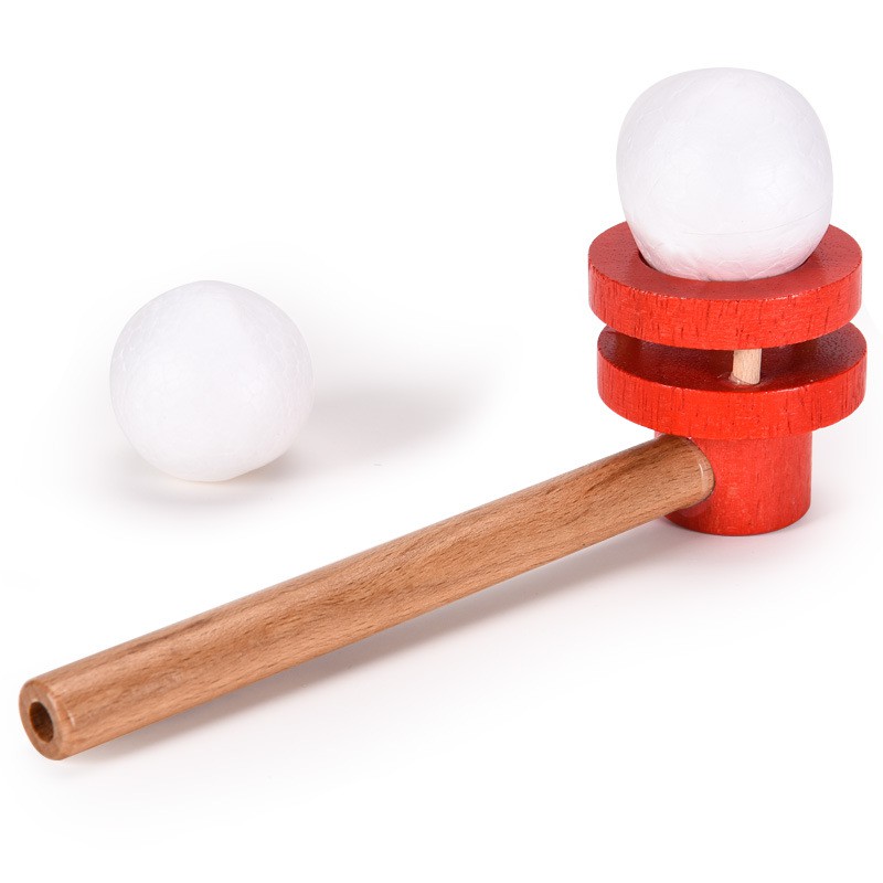 Đồ chơi thổi bóng bằng gỗ mới nhất 2021