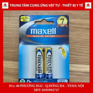 Pin Maxell AA dùng cho máy đo huyết áp, cân điện tử