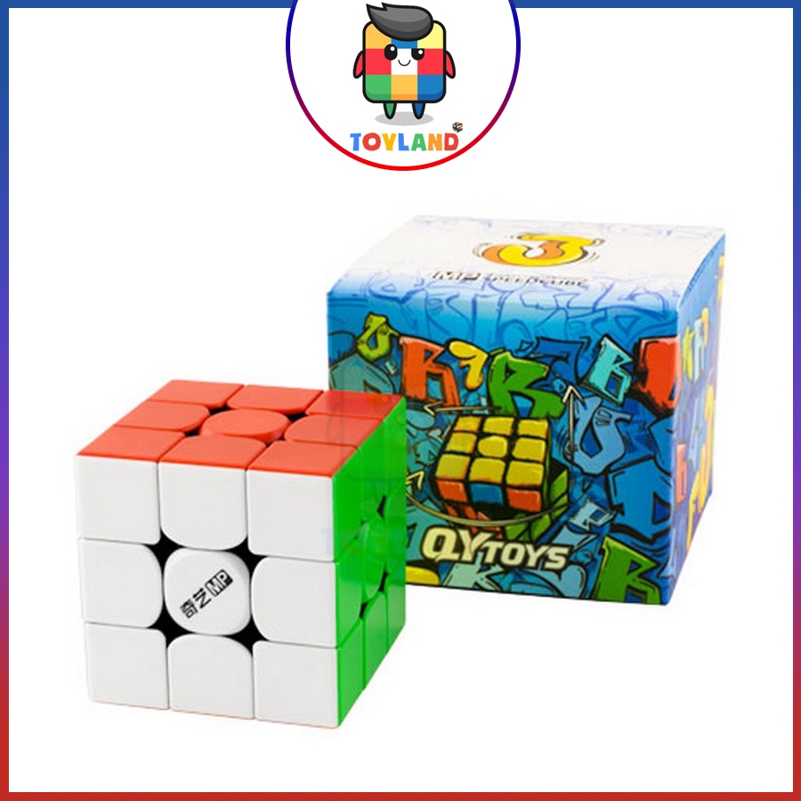 Rubik 3x3 QiYi MP Stickerless Có Nam Châm Rubic 3 Tầng 3x3x3 Không Viền Đồ Chơi Lắp Ráp Xếp Hình