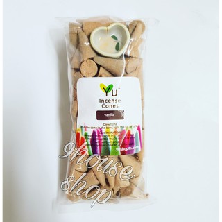 Trầm Nụ YU Incense Cones Thái Lan (kèm chén đốt)