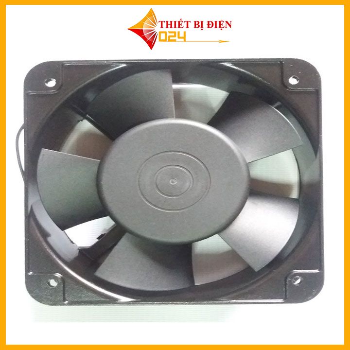 Quạt tản nhiệt 15x15x5 Cm điện áp 220Vac nhôm