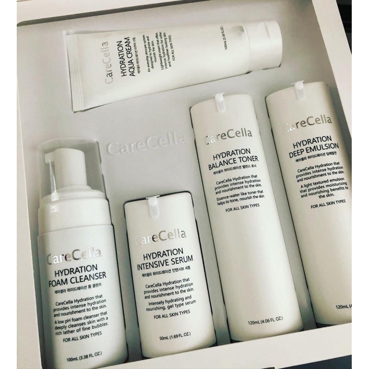 Bộ Dưỡng Da CareCella Hydration Basic Set - Bộ chăm sóc da cơ bản Gcoop