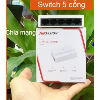 Switch 5 Cổng Hikvision DS-3E0105D-E ( 10/100/1000Mbps )