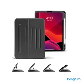 Bao da dành cho ipad pro 11" gen 2 2020 tomtoc magnetic kickstand smartcover