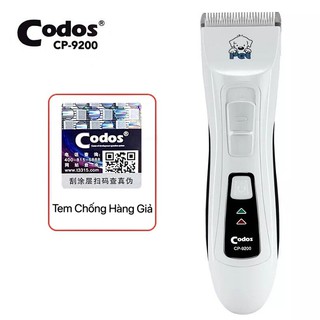 Tông Đơ Cắt Tỉa Thú Cưng | CODOS CP-9200 PRO | Bảo Hành Chính Hãng 1 Năm | Pets Store