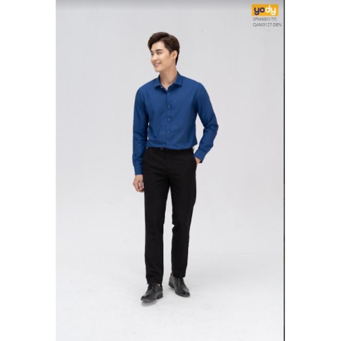 Áo Sơmi Nam Dài Tay Slim YODY Kháng Khuẩn Khử Mùi Tốt, Không Nhăn Tự Nhiên - SPM4001