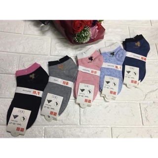 Tất mèo cổ ngắn uniqlo 10 đôi loai 1
