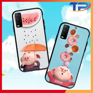Ốp lưng Vivo Y51 2020/ Y50 / Y30 / Y20 / Y19 / Y17 / Y12S / V20 / V20 SE Heo Con Dễ Thương 03