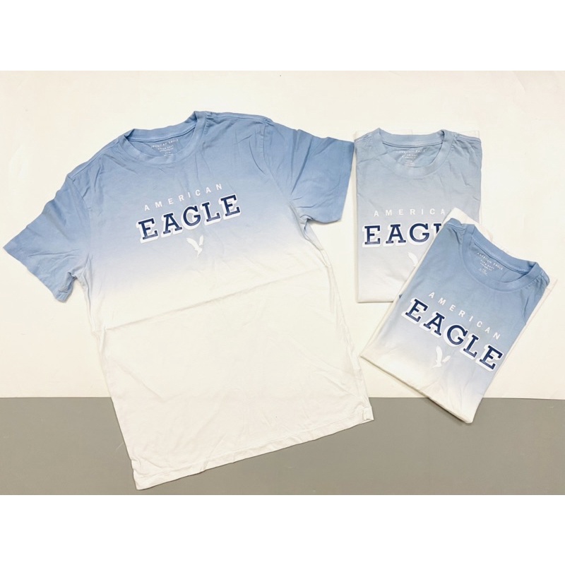 Áo thun / áo pull cổ tròn nam thời trang cotton mát mịn American Eag.le xuất xịn