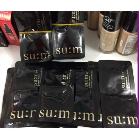 (HÀNG AUTH) Mặt nạ thải độc Sum 37 Bright Award Bubble De Mask Hàn Quốc | Thế Giới Skin Care