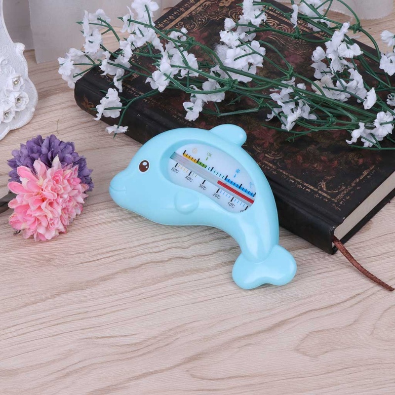 Nhiệt Kế Đo Nhiệt Độ Nước Tắm Cho Bé Hình Cá Heo Dễ Thương