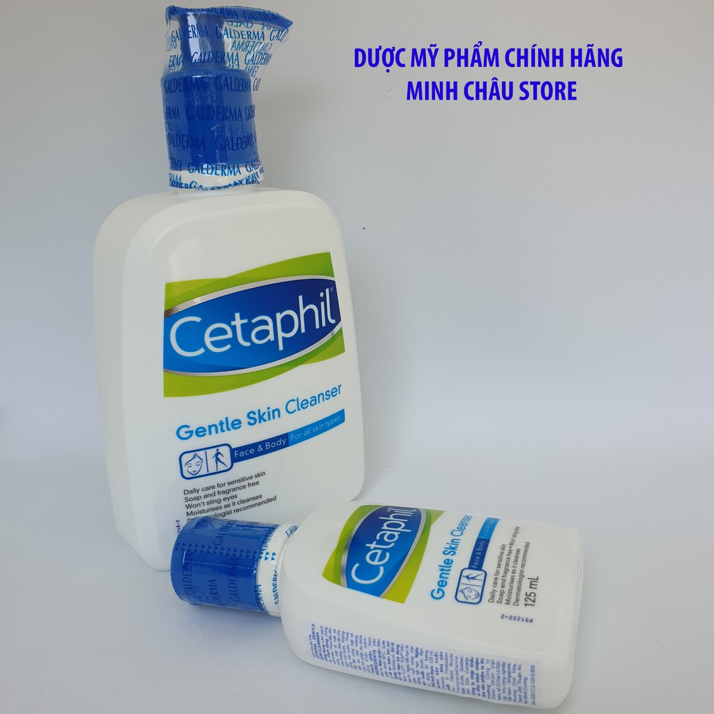 Cetaphil Sửa Rửa Mặt Gentle Skin Cleanser 125 ml/500 ml | BigBuy360 - bigbuy360.vn