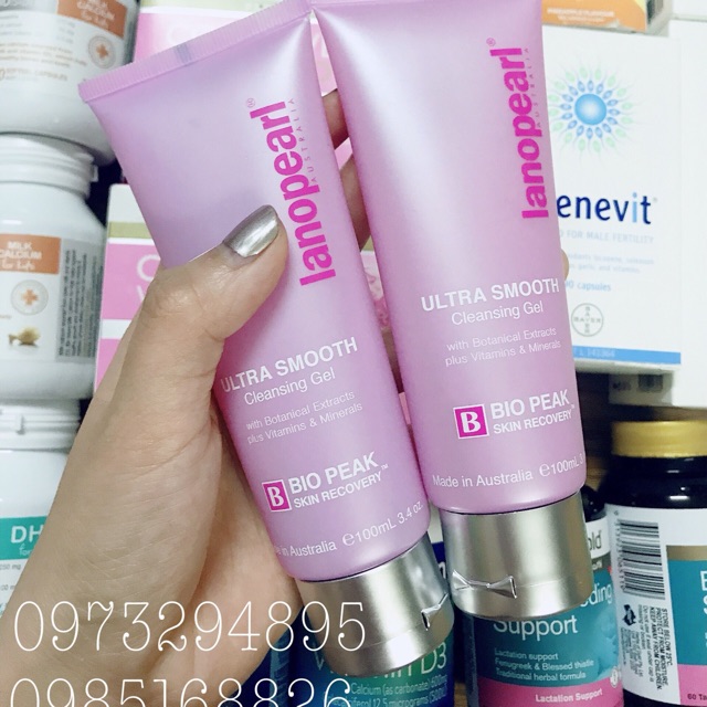 Sữa rửa mặt Lanopearl Úc