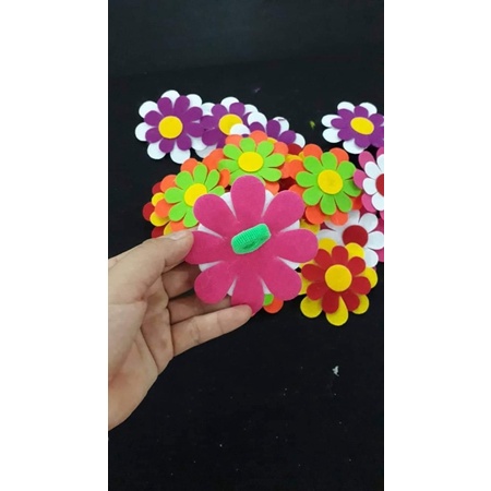 1 CẶP Hoa đeo tay- Đồ chơi mầm non - CĐ ÂM NHẠC