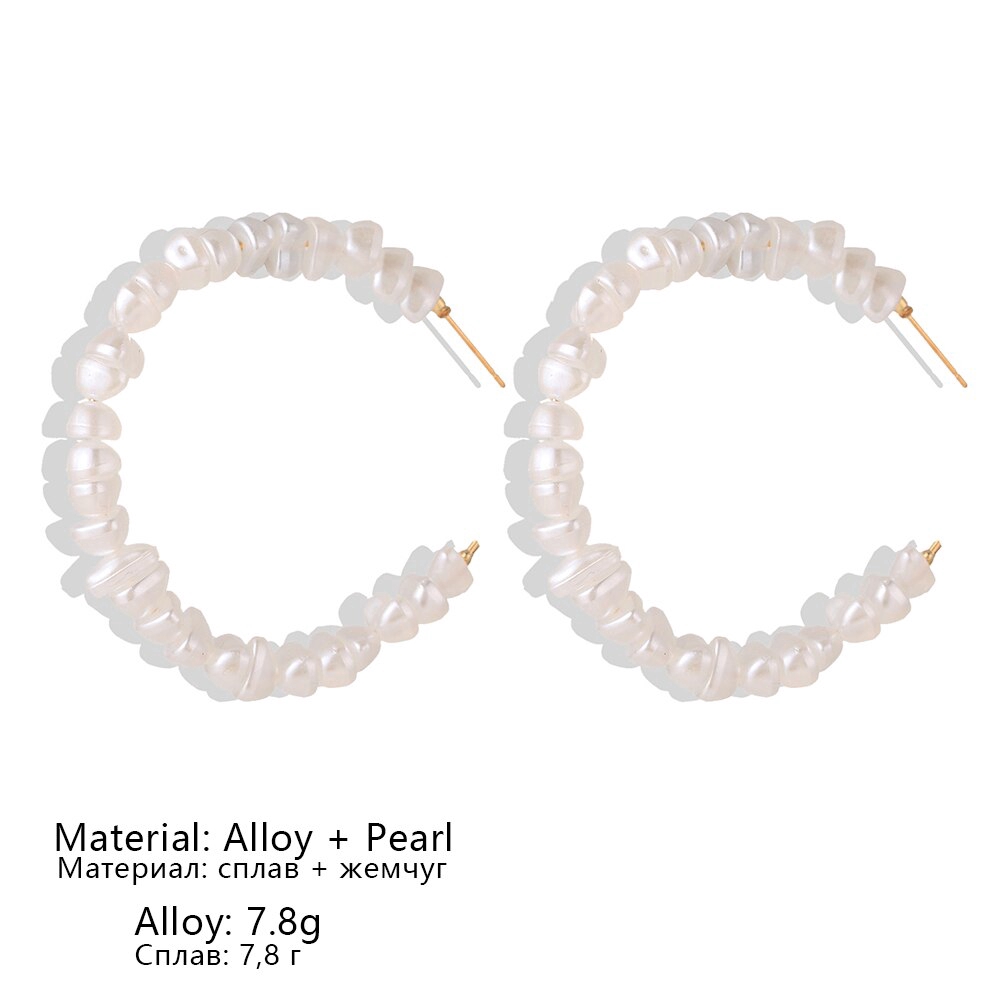 Đôi khuyên tai tròn phong cách vintage xinh xắn | BigBuy360 - bigbuy360.vn