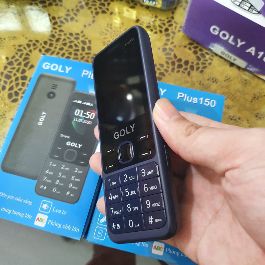 Điện thoại Goly 150 Plus - 2 sim 2 sóng - Pin trâu - Hàng chính hãng | BigBuy360 - bigbuy360.vn