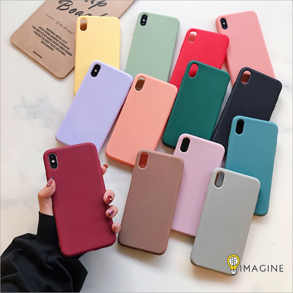 Ốp Lưng Iphone Trơn Dẻo 8 Màu 6/6plus/6s/6s plus/6/7/7plus/8/8plus/x/xs/xsmax/11promax