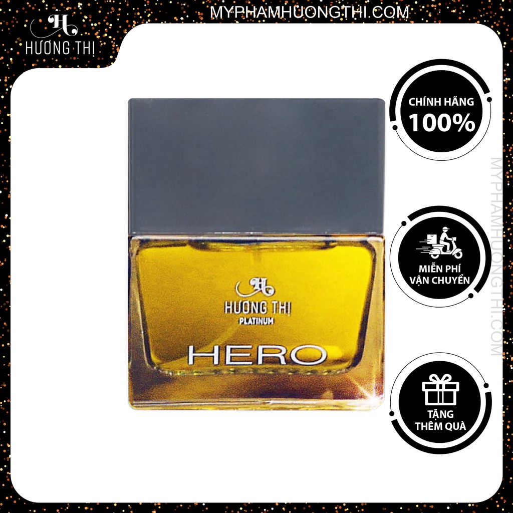 Nước Hoa Nam Hero Hương Thị Đẳng Cấp Quý Ông Lưu Hương 8-12 Tiếng 50ml