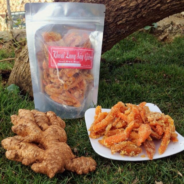 Khoai lang dẻo sấy gừng 250g