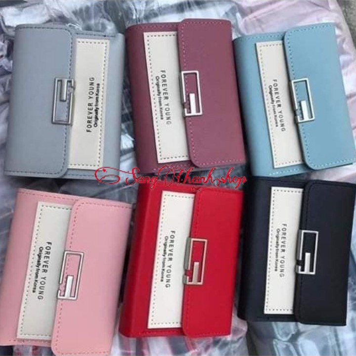 Ví nữ mini cầm tay Forever Young | Bóp ví nữ minni siêu xinh