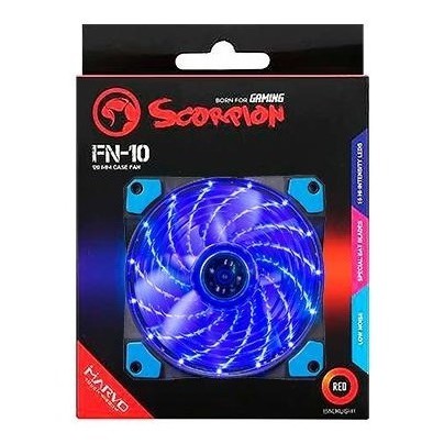 [Mã ELFLASH5 giảm 20K đơn 50K] QUẠT TẢN NHIỆT THÙNG MÁY CPU FAN CASE 12 INCH MARVO FN 10 CÓ ĐÈN LED XANH , ĐỎ