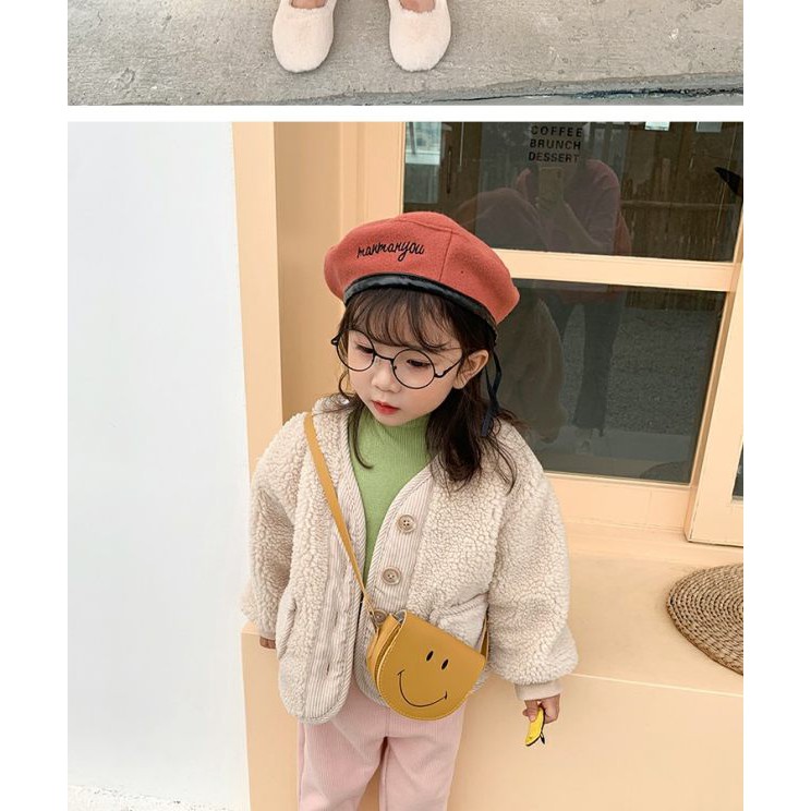 2020 New Korean Version Of The New Foreign Qi Grain Lamb Hair Effect Color Fashion Trend Sweater Wild Coat 6067