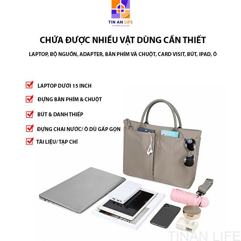Túi Xách Có Quai Đeo Cao Cấp A8362, Có Thể Đựng Laptop 14, 15 Inch