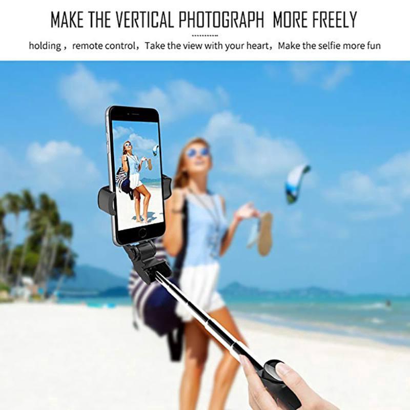 Gậy Chụp Ảnh Selfie Xoay 360 Độ Xt09 Kết Nối Bluetooth Cho Điện Thoại