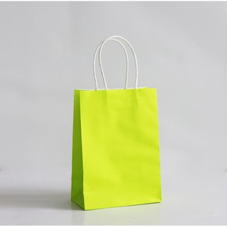 Combo 10 Túi Kraft Thời Trang Xanh Lá  Size S ( 21 x 15 x 8 cm)