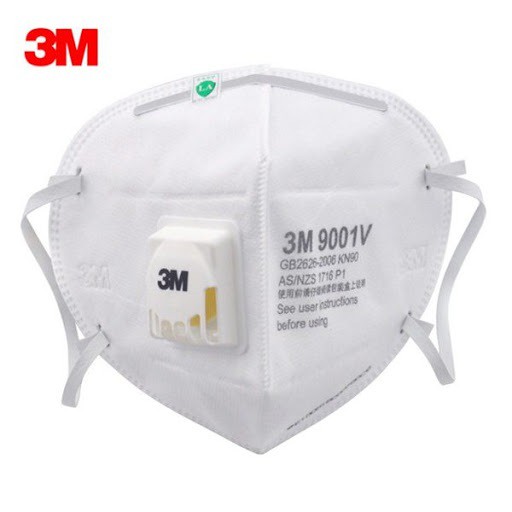 Khẩu Trang 3M 9001V, 9042V, 9541V, N95.. Có van thở - BATASO | BigBuy360 - bigbuy360.vn