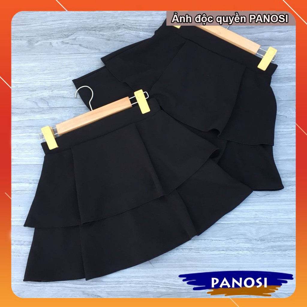 Chân váy ngắn xòe 2 tầng công sở hàng quảng châu chất đẹp - CV56