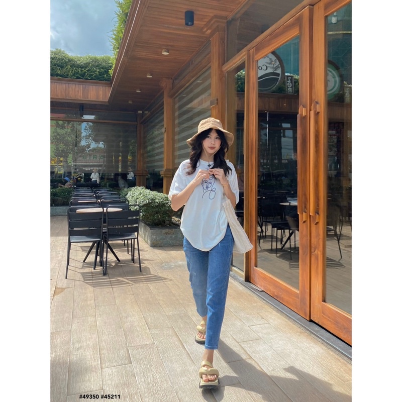 Áo thun 3031 - vẽ hình face