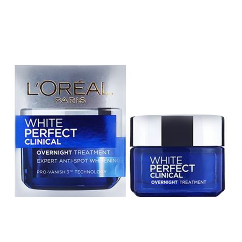 Kem Dưỡng Đêm Giảm Thâm Nám - Trắng Mịn LOreal White Perfect Clinical (50ml)