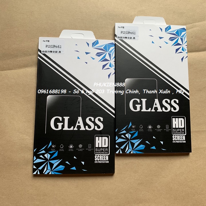 KÍNH CƯỜNG LỰC IPHONE 13ProMax 13 PRO MAX ĐỘ CỨNG 9D CHỐNG VA ĐẬP