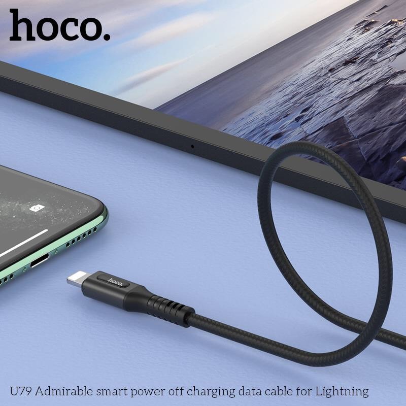 CÁP TỰ NGẮT HOCO U79 DÙNG CHO IPHONE/IPAD - CHÍNH HÃNG