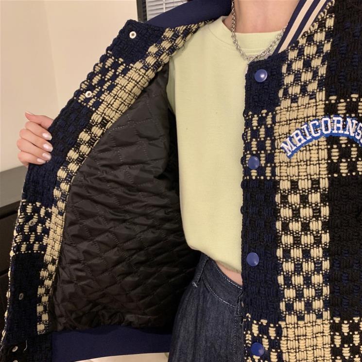 [Hàng ord dáy] ÁO KHOÁC LEN CARDIGAN NỮ TAY DÀI DÀY DẶN ÁO BÓNG CHÀY KẺ SỌC CAO CẤP -jhu | BigBuy360 - bigbuy360.vn