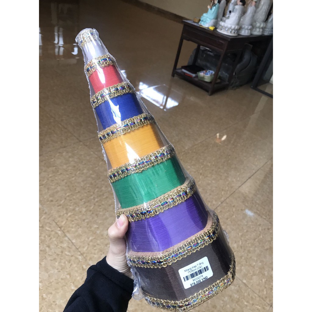 HƯƠNG THÁP 7 TẦNG CAO 35CM